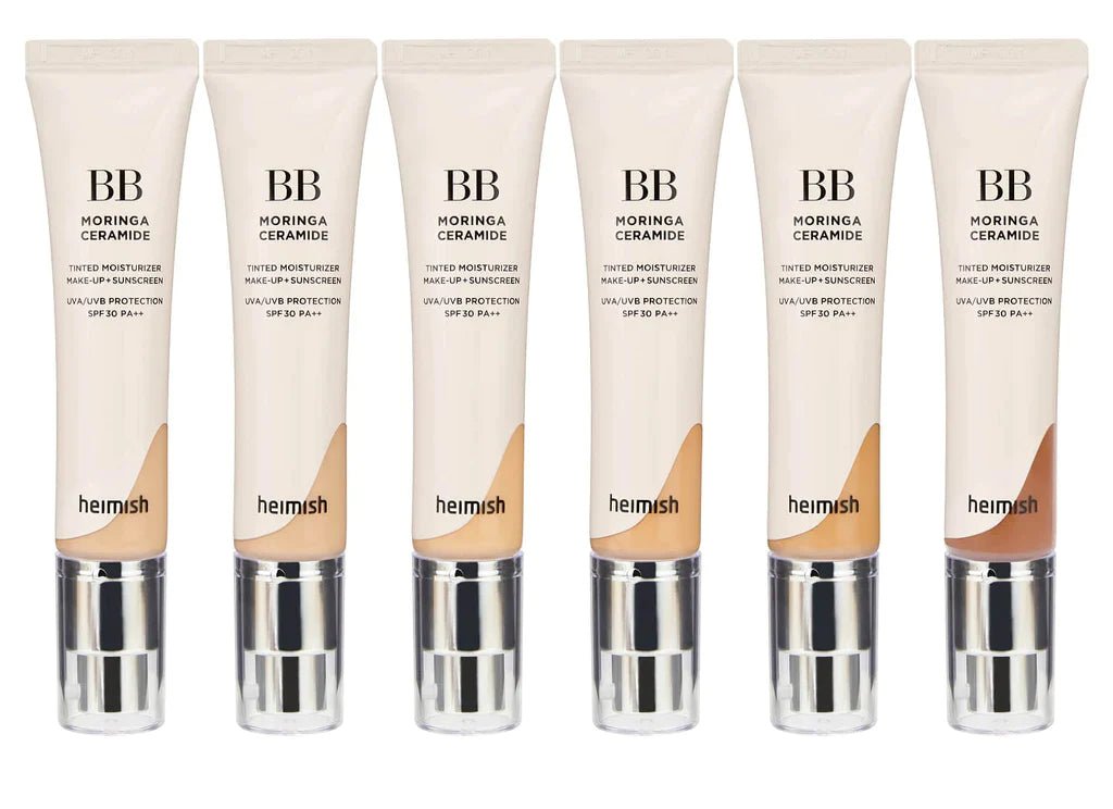 Buy Heimish Moringa Ceramide BB Cream 30g (29 Dark Olive) (Short Expiry 16/08/2026) at Lila Beauty - Korean and Japanese Beauty Skincare and Makeup Cosmetics