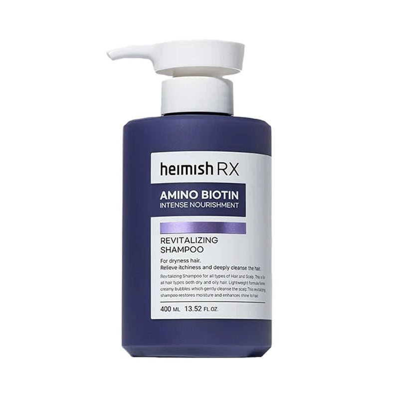 Buy Heimish RX Amino Biotin Intense Nourishment Revitalizing Shampoo 400ml at Lila Beauty - Korean and Japanese Beauty Skincare and Makeup Cosmetics