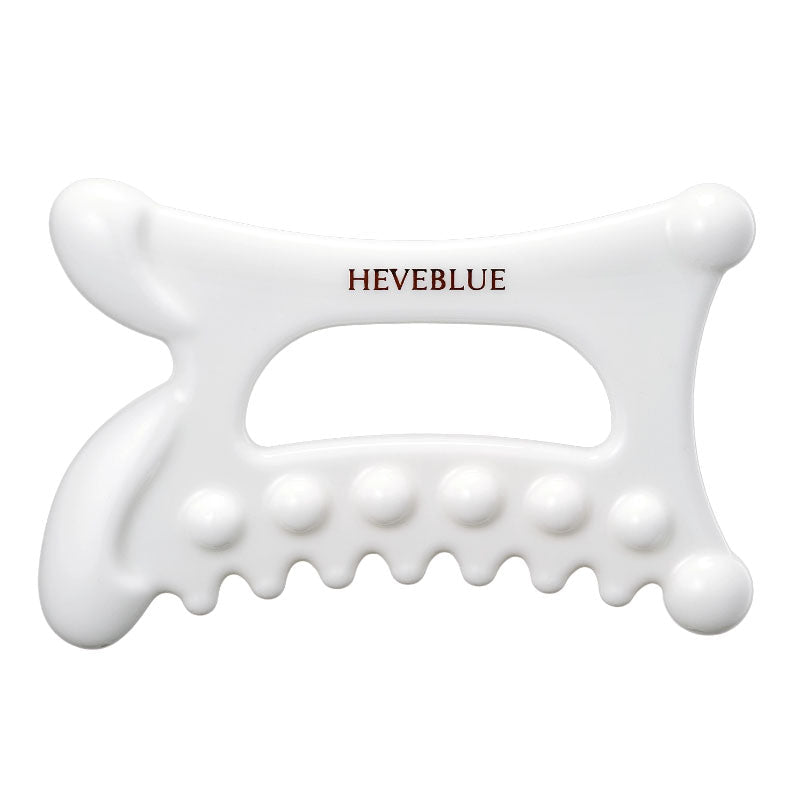 Buy Heveblue Natural White Clay Relaxing Homecare Gua Sha at Lila Beauty - Korean and Japanese Beauty Skincare and Makeup Cosmetics
