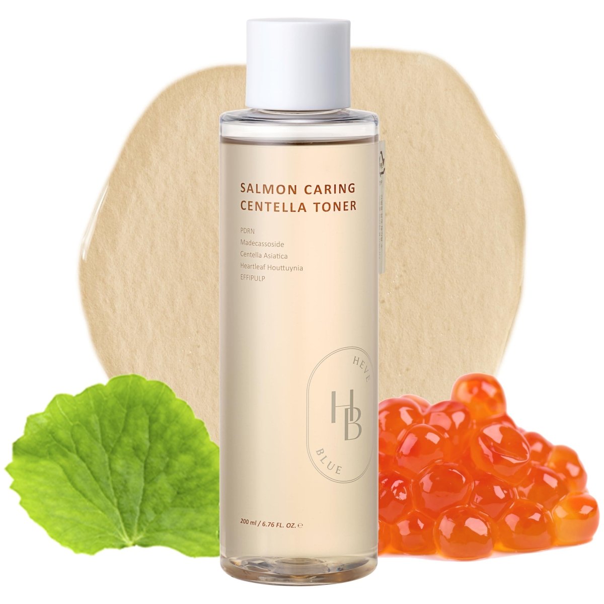 Buy Heveblue Salmon Caring Centella Toner 200ml DAMAGED BOX at Lila Beauty - Korean and Japanese Beauty Skincare and Makeup Cosmetics