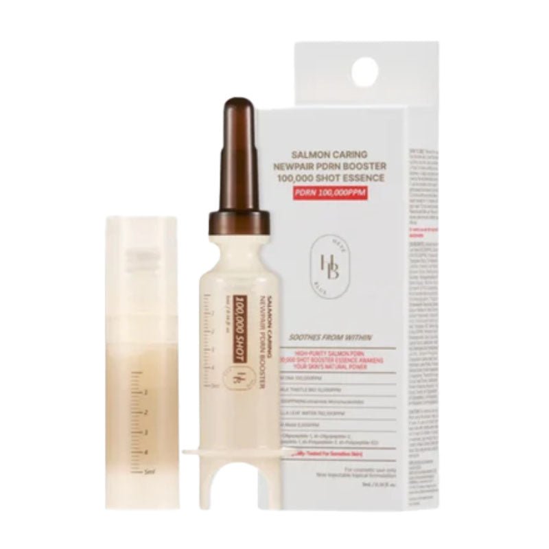 Buy Heveblue Salmon Caring Newpair PDRN Booster 100,000 Shot Essence 5ml (1pc) at Lila Beauty - Korean and Japanese Beauty Skincare and Makeup Cosmetics