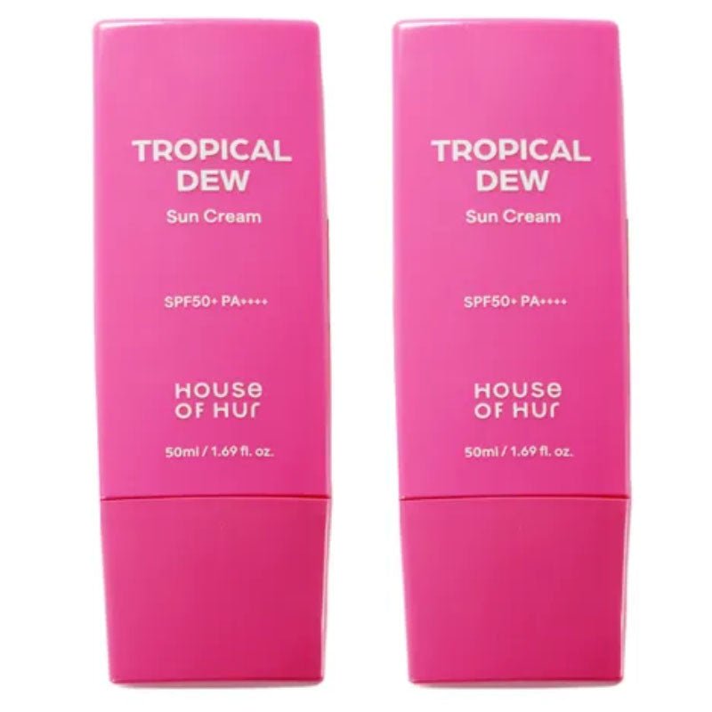 Buy House Of Hur Tropical Dew Sun Cream Duo Set (50ml x 2) at Lila Beauty - Korean and Japanese Beauty Skincare and Makeup Cosmetics