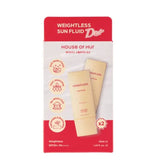 Buy House Of Hur Weightless Sun Fluid Duo Set (50ml x2) at Lila Beauty - Korean and Japanese Beauty Skincare and Makeup Cosmetics