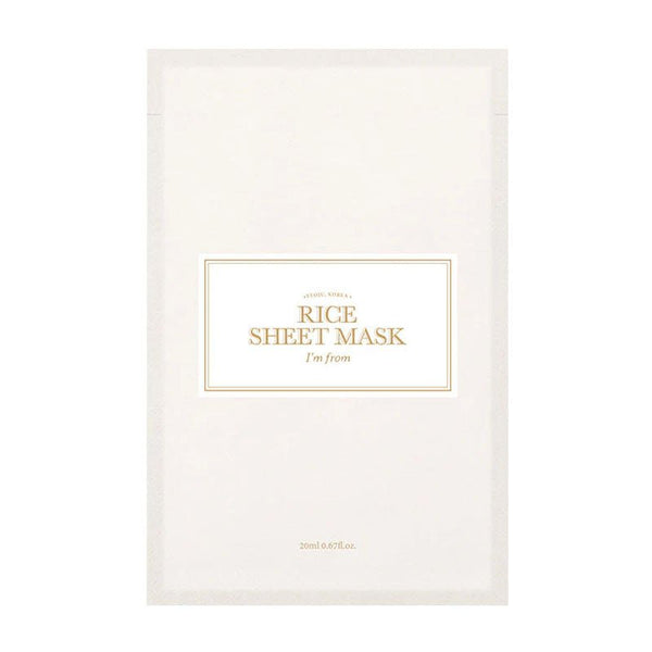 Buy I'm From Rice Sheet Mask 20ml at Lila Beauty - Korean and Japanese Beauty Skincare and Makeup Cosmetics