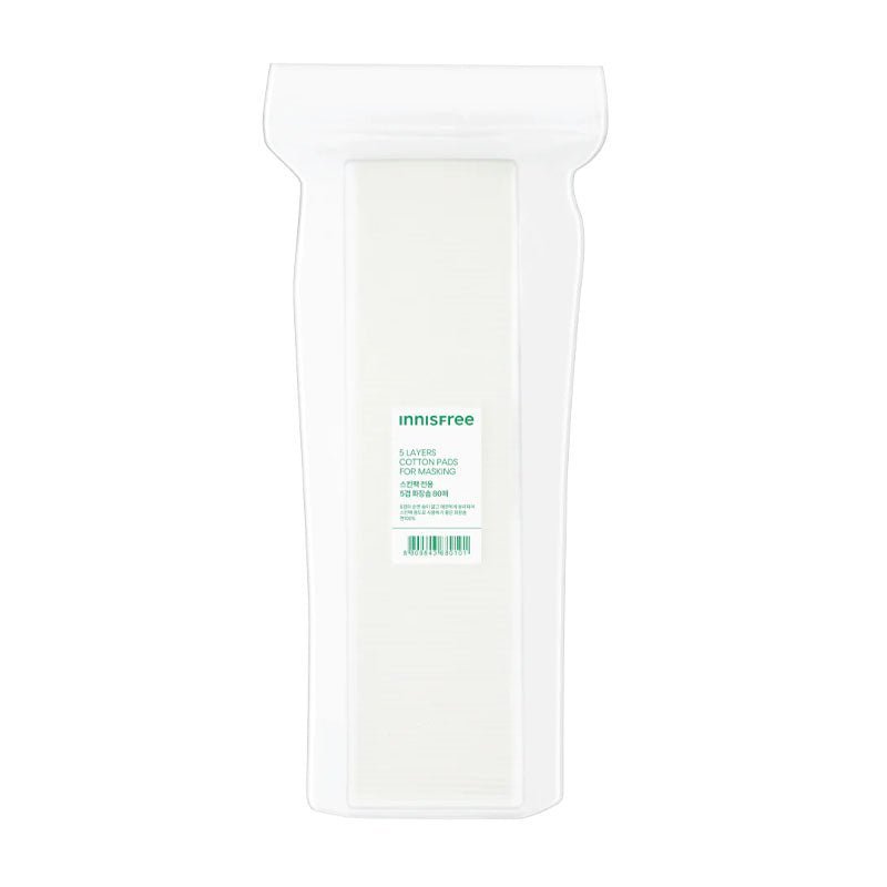 Buy Innisfree 5 Layers Cotton Pads For Masking (80 pcs) at Lila Beauty - Korean and Japanese Beauty Skincare and Makeup Cosmetics