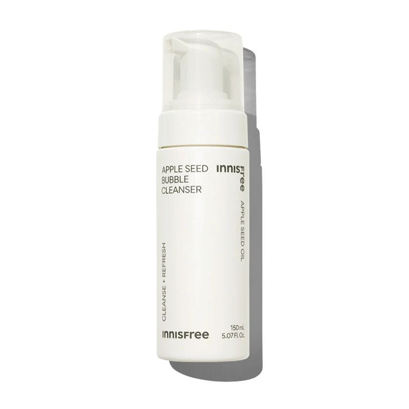 Buy Innisfree Apple Seed Bubble Cleanser 150ml at Lila Beauty - Korean and Japanese Beauty Skincare and Makeup Cosmetics
