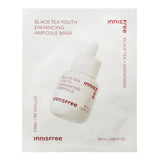 Buy Innisfree Black Tea Youth Enhancing Ampoule Mask 28ml at Lila Beauty - Korean and Japanese Beauty Skincare and Makeup Cosmetics