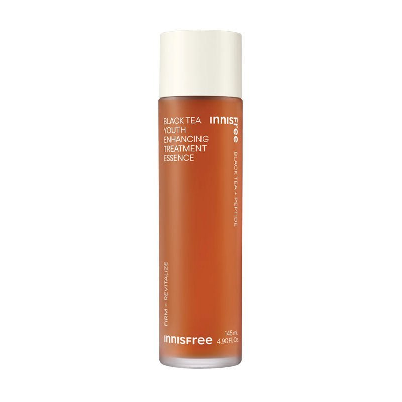 Buy Innisfree Black Tea Youth Enhancing Treatment Essence 145ml at Lila Beauty - Korean and Japanese Beauty Skincare and Makeup Cosmetics