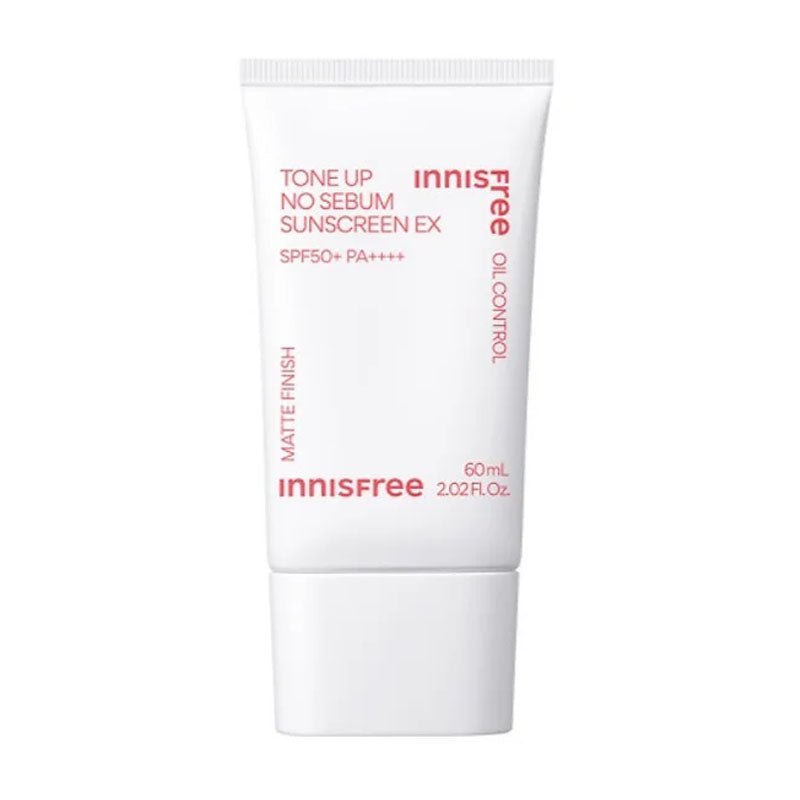 Buy Innisfree Tone - Up No Sebum Sunscreen EX 60ml at Lila Beauty - Korean and Japanese Beauty Skincare and Makeup Cosmetics