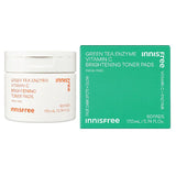 Buy Innisfree Vitamin C Green Tea Enzyme Brightening Pad (60 sheets) (SLIGHT LEAK) at Lila Beauty - Korean and Japanese Beauty Skincare and Makeup Cosmetics