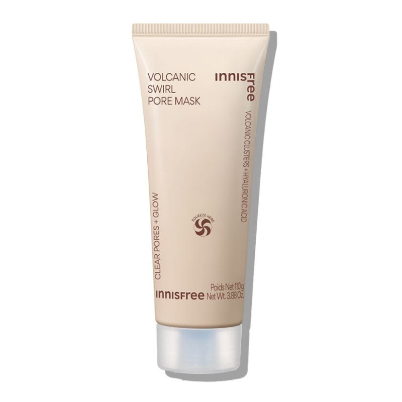 Buy Innisfree Volcanic Swirl Pore Mask 110g at Lila Beauty - Korean and Japanese Beauty Skincare and Makeup Cosmetics