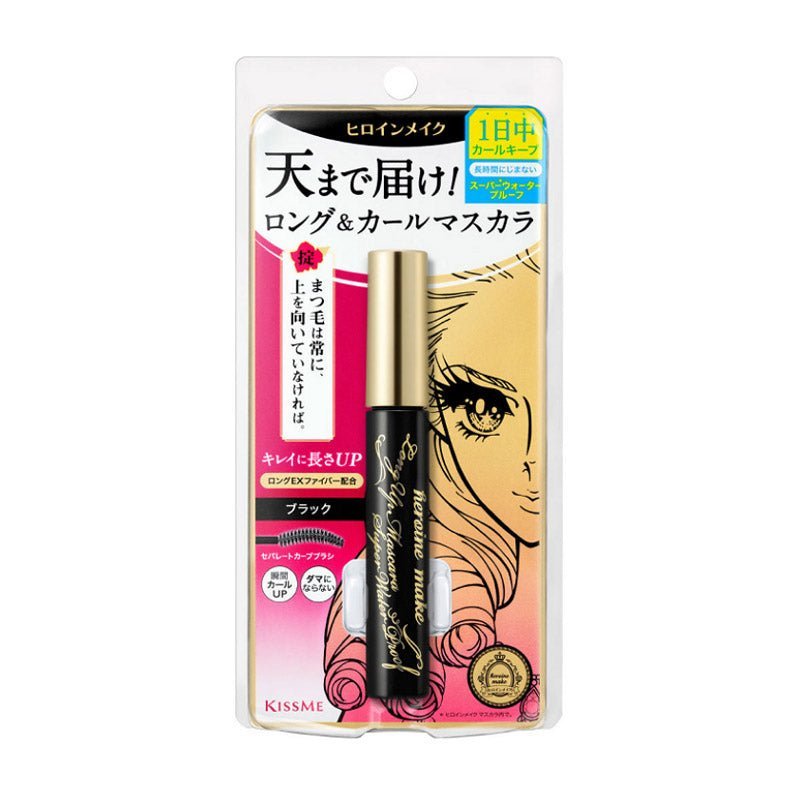 Buy Isehan Kiss Me Heroine Make Long UP Mascara Super Waterproof at Lila Beauty - Korean and Japanese Beauty Skincare and Makeup Cosmetics