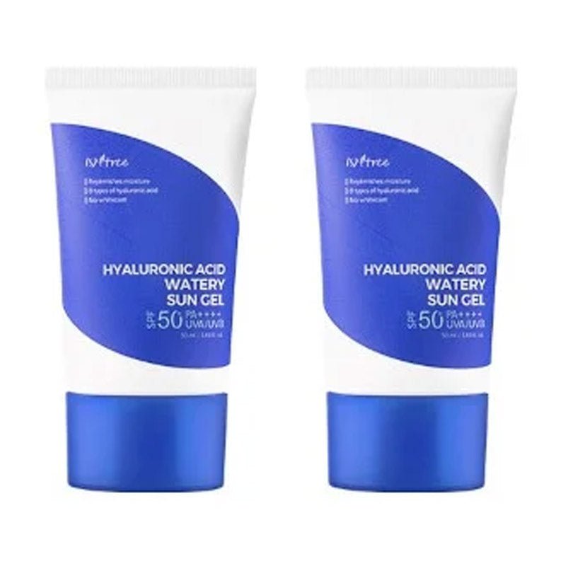 Buy Isntree Hyaluronic Acid Watery Sun Gel (Twin Pack) 50ml* 2 at Lila Beauty - Korean and Japanese Beauty Skincare and Makeup Cosmetics