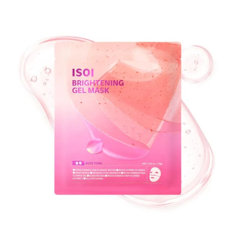 Buy Isoi Brightening Gel Mask 29g (1 Sheet) at Lila Beauty - Korean and Japanese Beauty Skincare and Makeup Cosmetics