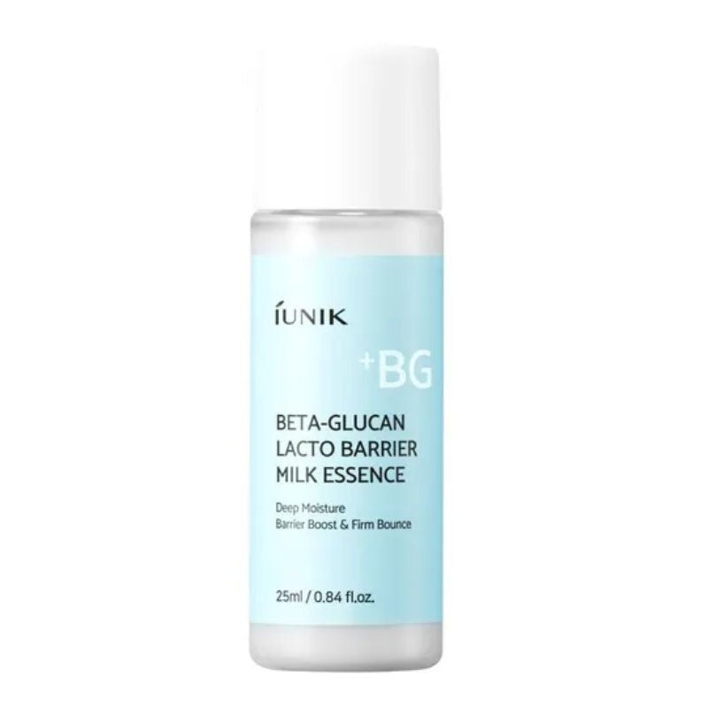 Buy iUNIK Beta-Glucan Lacto Barrier Milk Essence 25ml (Mini) at Lila Beauty - Korean and Japanese Beauty Skincare and Makeup Cosmetics