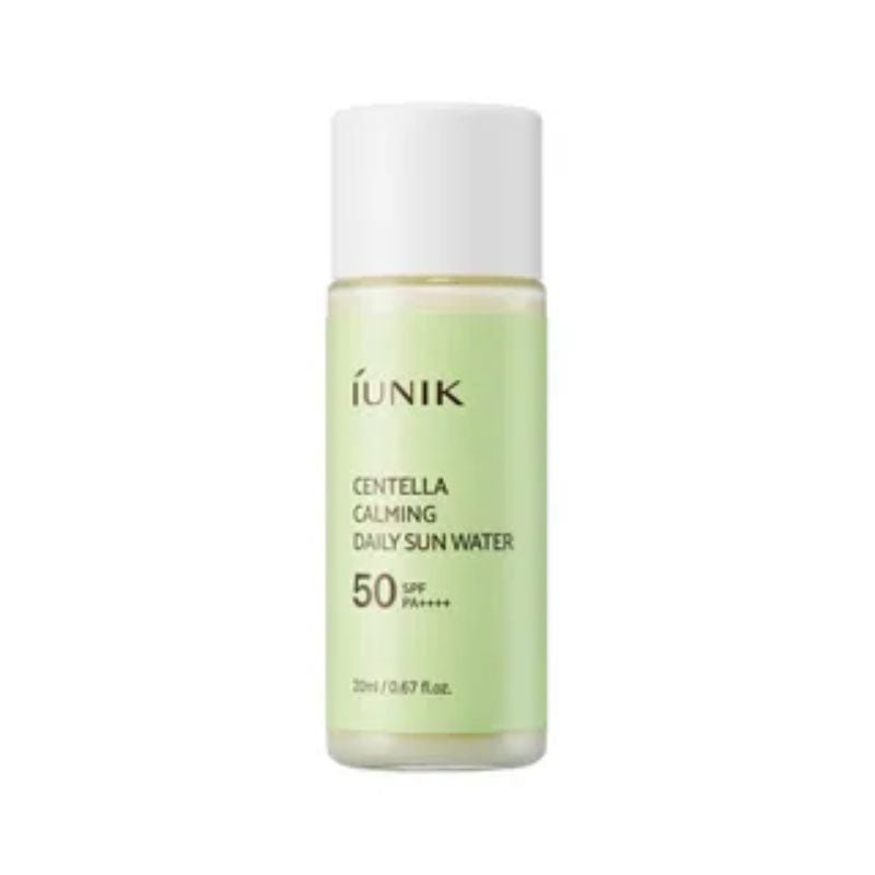 Buy iUNIK Centella Calming Daily Sun Water 20ml (Mini) at Lila Beauty - Korean and Japanese Beauty Skincare and Makeup Cosmetics