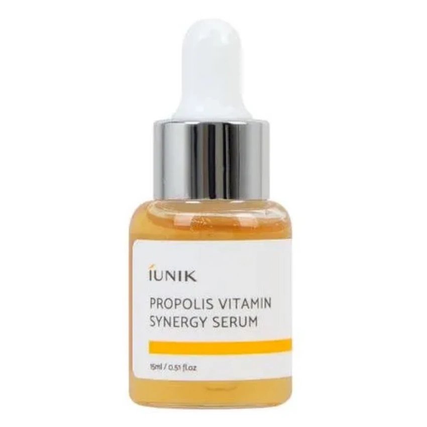 Buy iUNIK Propolis Vitamin Synergy Serum Mini 15ml (Slight Leak) at Lila Beauty - Korean and Japanese Beauty Skincare and Makeup Cosmetics