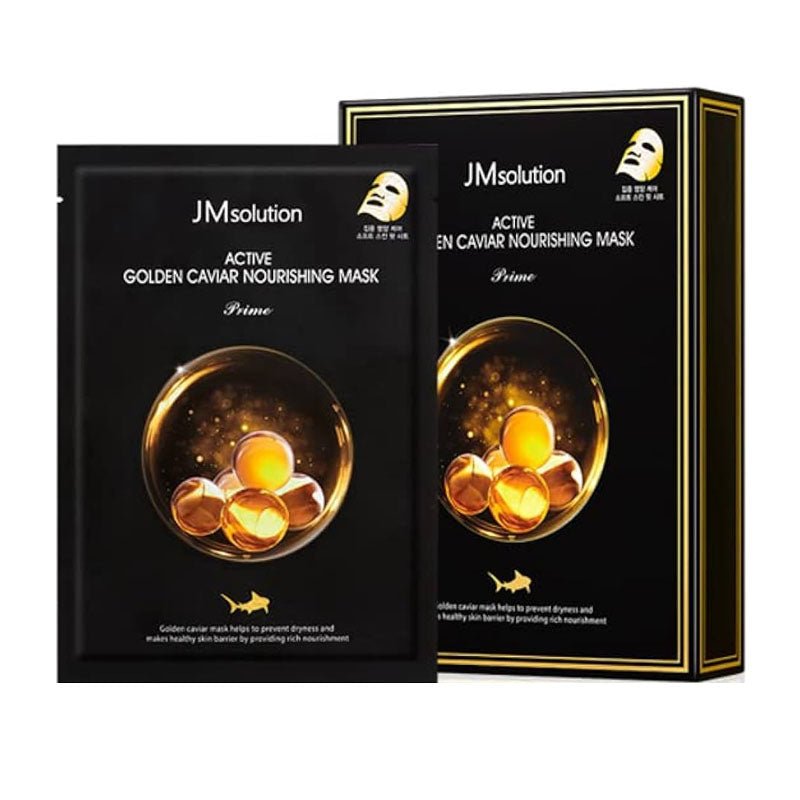 Buy JMsolution Active Golden Caviar Nourishing Mask Prime 30ml at Lila Beauty - Korean and Japanese Beauty Skincare and Makeup Cosmetics