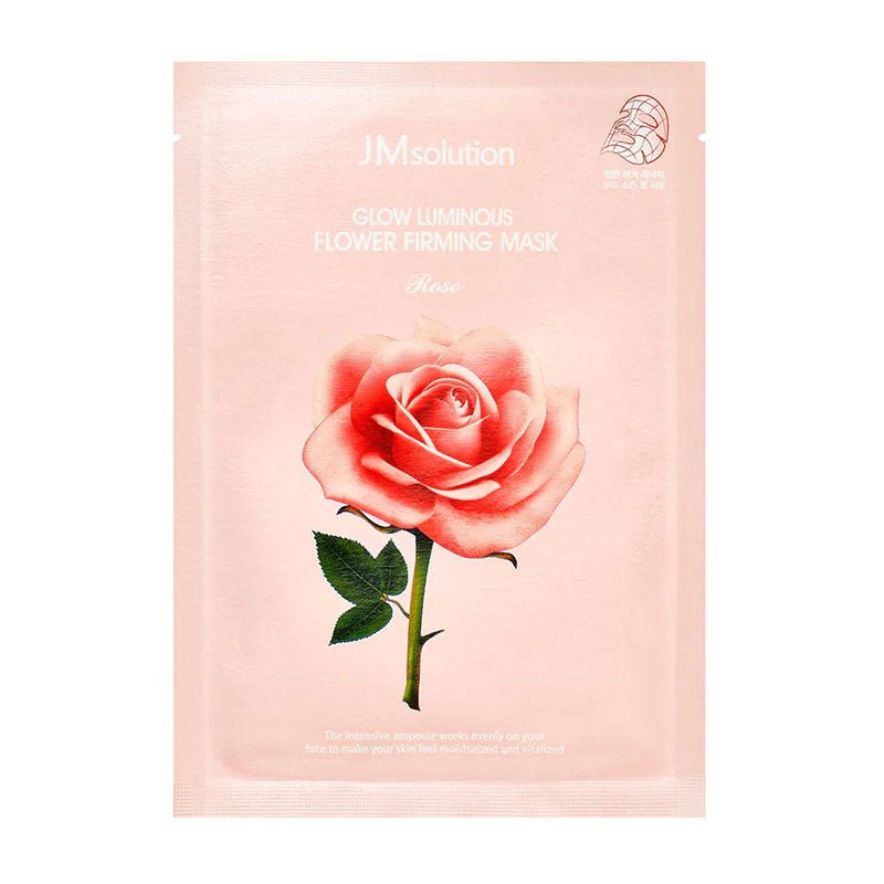 Buy JMsolution Glow Luminous Flower Firming Mask Rose 30ml at Lila Beauty - Korean and Japanese Beauty Skincare and Makeup Cosmetics