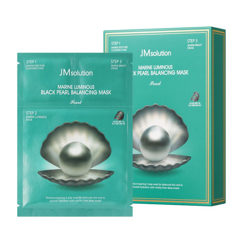 Buy JMsolution Marine Luminous Black Pearl Balancing Mask Plus 30ml at Lila Beauty - Korean and Japanese Beauty Skincare and Makeup Cosmetics