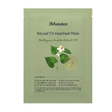 Buy JMsolution Releaf Fit Heartleaf Mask (1 Sheet) (Short Expiry 26/12/2026) at Lila Beauty - Korean and Japanese Beauty Skincare and Makeup Cosmetics