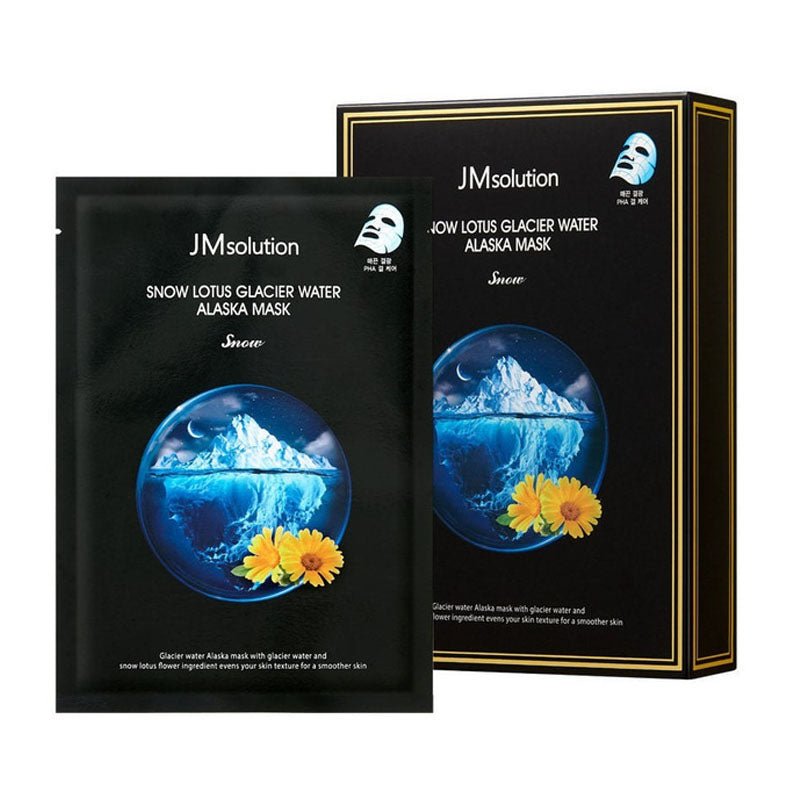 Buy JMsolution Snow Lotus Glacier Water Alaska Mask Snow 30ml at Lila Beauty - Korean and Japanese Beauty Skincare and Makeup Cosmetics