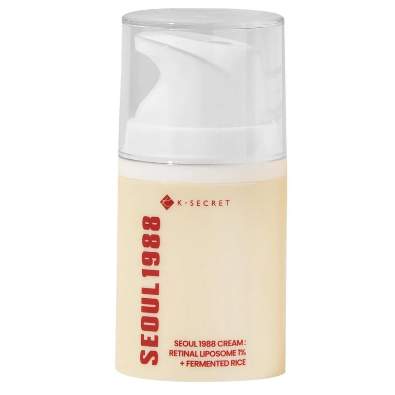 Buy K - Secret SEOUL 1988 Cream : Retinal Liposome 1% + Fermented Rice 50ml at Lila Beauty - Korean and Japanese Beauty Skincare and Makeup Cosmetics