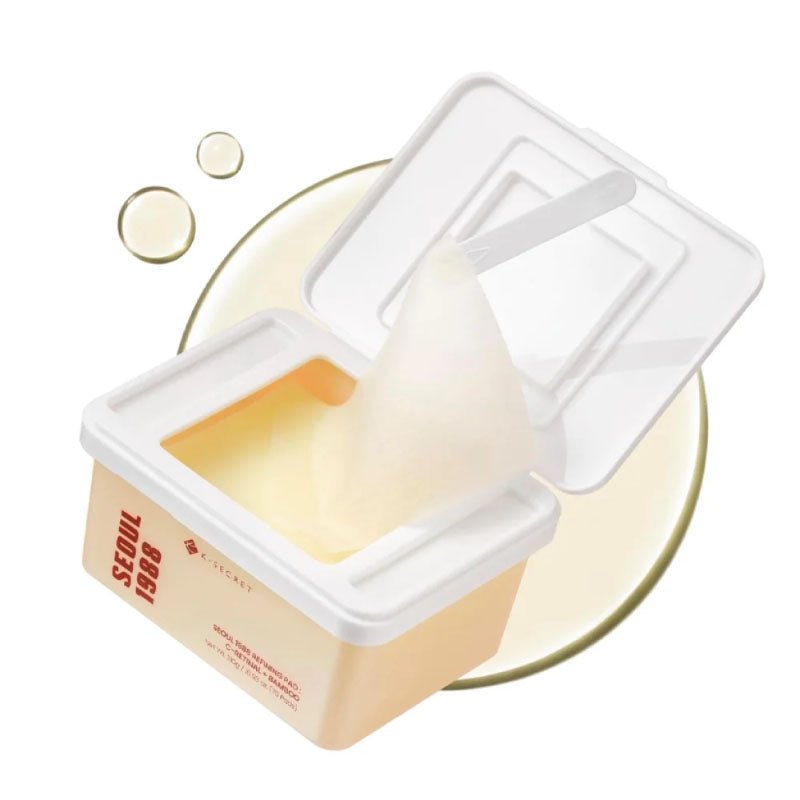 Buy K Secret SEOUL 1988 Refining Pad : C-Retinal + Bamboo (70 Pads) at Lila Beauty - Korean and Japanese Beauty Skincare and Makeup Cosmetics