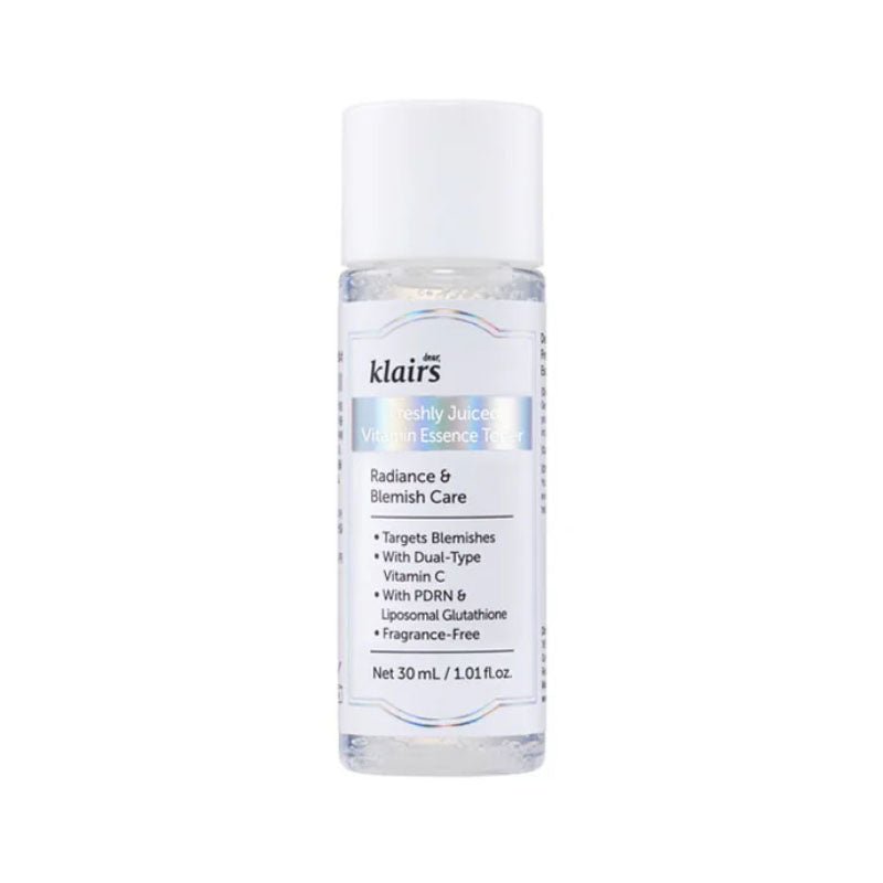 Buy Klairs Freshly Juiced Vitamin Essence Toner 30ml (Mini) at Lila Beauty - Korean and Japanese Beauty Skincare and Makeup Cosmetics