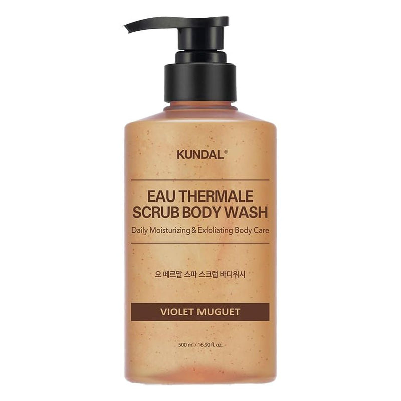 Buy Kundal Eau Thermale Scrub Body Wash 500ml at Lila Beauty - Korean and Japanese Beauty Skincare and Makeup Cosmetics