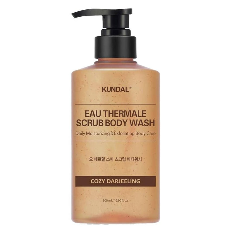 Buy Kundal Eau Thermale Scrub Body Wash 500ml at Lila Beauty - Korean and Japanese Beauty Skincare and Makeup Cosmetics