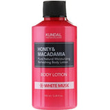 Buy Kundal 🎁 Honey & Macadamia Pure Natural Moisturizing Refreshing Body Lotion 100ml (Mini) - White Musk (100% off) at Lila Beauty - Korean and Japanese Beauty Skincare and Makeup Cosmetics
