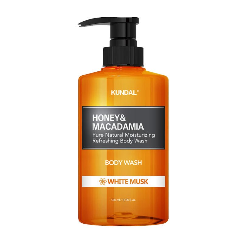 Buy Kundal Honey & Macadamia Pure Natural Moisturizing Refreshing Body Wash 500ml at Lila Beauty - Korean and Japanese Beauty Skincare and Makeup Cosmetics