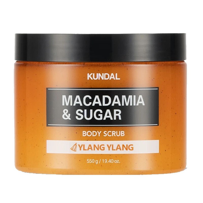 Buy Kundal Macadamia & Sugar Body Scrub 550g at Lila Beauty - Korean and Japanese Beauty Skincare and Makeup Cosmetics