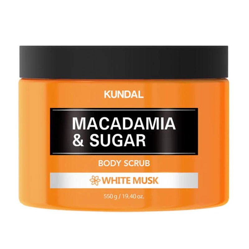 Buy Kundal Macadamia & Sugar Body Scrub 550g at Lila Beauty - Korean and Japanese Beauty Skincare and Makeup Cosmetics