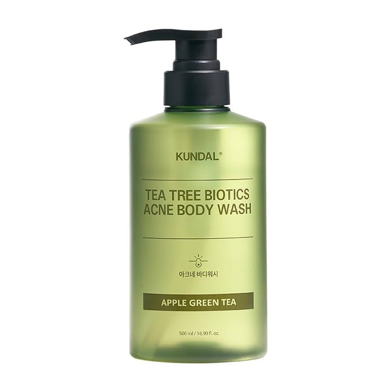 Buy Kundal Tea Tree Biotics Acne Body Wash 500ml (Apple Green Tea) at Lila Beauty - Korean and Japanese Beauty Skincare and Makeup Cosmetics