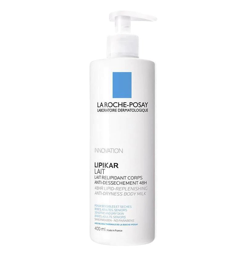 Buy La Roche-Posay Lipikar Lait 400ml (Flawed Packaging) at Lila Beauty - Korean and Japanese Beauty Skincare and Makeup Cosmetics