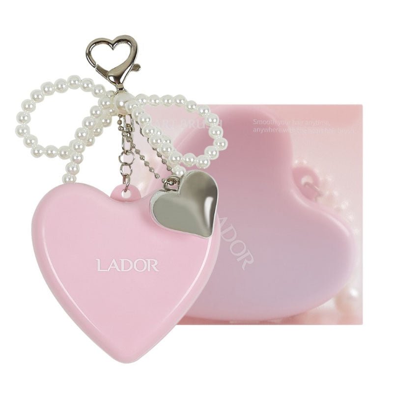 Buy La'dor Heart Brush (Pink) at Lila Beauty - Korean and Japanese Beauty Skincare and Makeup Cosmetics