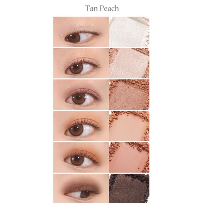 Buy Laka Forever 6 Eye Palette 7g at Lila Beauty - Korean and Japanese Beauty Skincare and Makeup Cosmetics