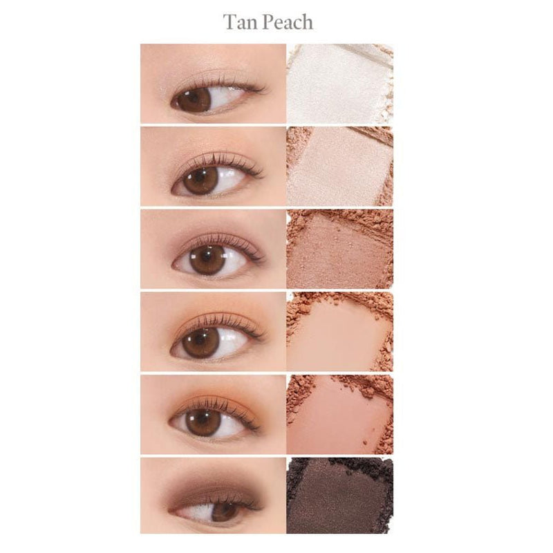Buy Laka Forever 6 Eye Palette 7g at Lila Beauty - Korean and Japanese Beauty Skincare and Makeup Cosmetics