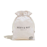 Buy Mary & May 100% Fabric Beauty Pouch (Mini Eco Bag) at Lila Beauty - Korean and Japanese Beauty Skincare and Makeup Cosmetics