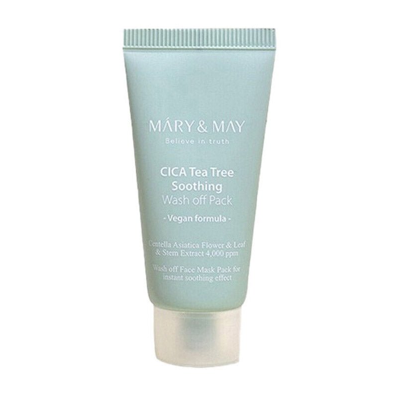 Buy Mary & May Cica Tea Tree Soothing Wash off Pack 30g at Lila Beauty - Korean and Japanese Beauty Skincare and Makeup Cosmetics