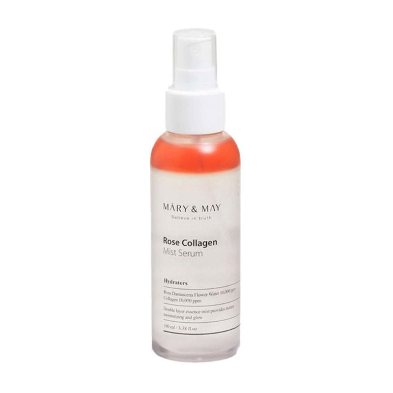 Buy Mary & May Rose Collagen Mist Serum 100ml at Lila Beauty - Korean and Japanese Beauty Skincare and Makeup Cosmetics