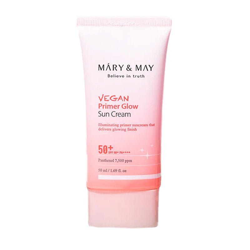 Buy Mary & May Vegan Primer Glow Sun Cream 50ml at Lila Beauty - Korean and Japanese Beauty Skincare and Makeup Cosmetics