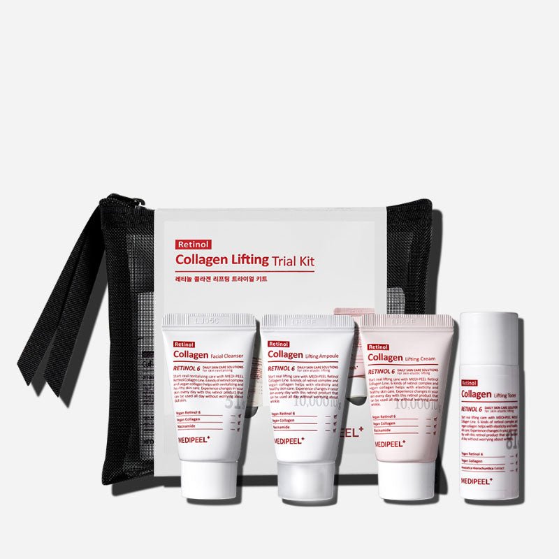 Buy Medi-Peel Retinol Collagen Lifting Trial Kit (4 pcs) at Lila Beauty - Korean and Japanese Beauty Skincare and Makeup Cosmetics