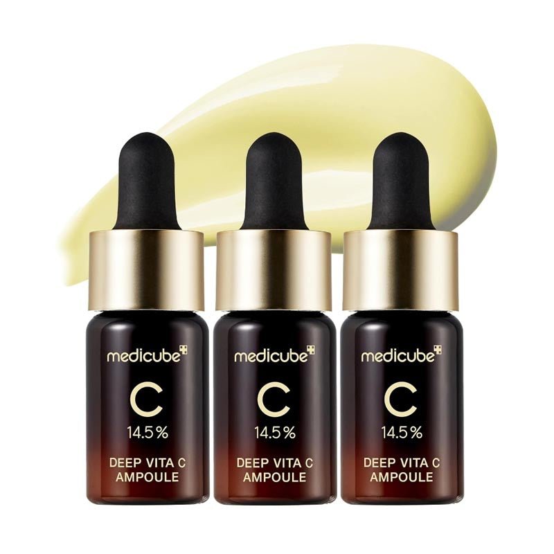 Buy Medicube Deep Vita C Ampoule 2.0 (0.35oz * 3ea) at Lila Beauty - Korean and Japanese Beauty Skincare and Makeup Cosmetics