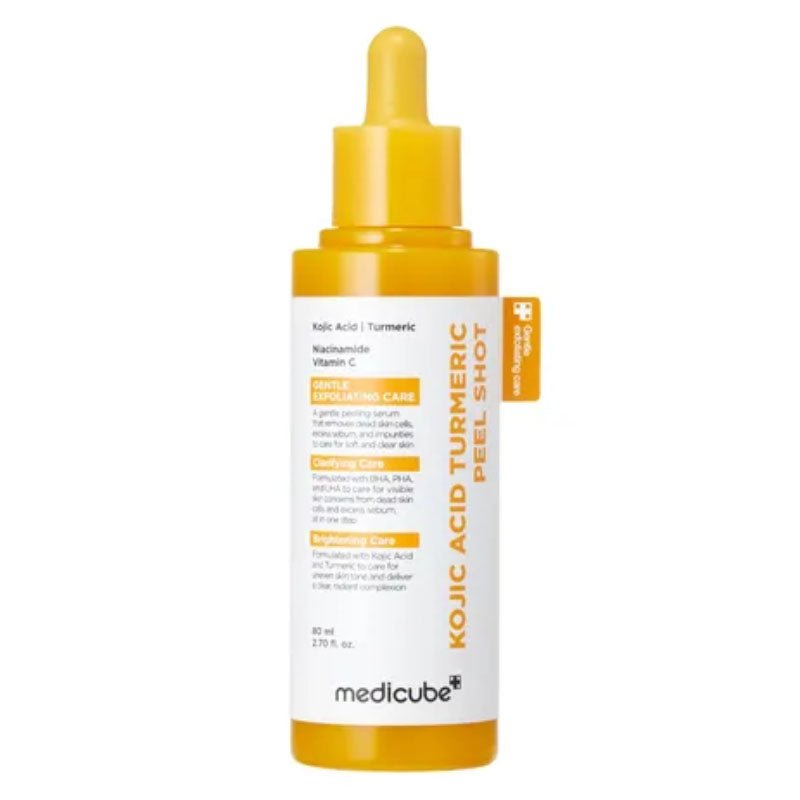 Buy Medicube Kojic Acid Turmeric Peel Shot 80ml at Lila Beauty - Korean and Japanese Beauty Skincare and Makeup Cosmetics