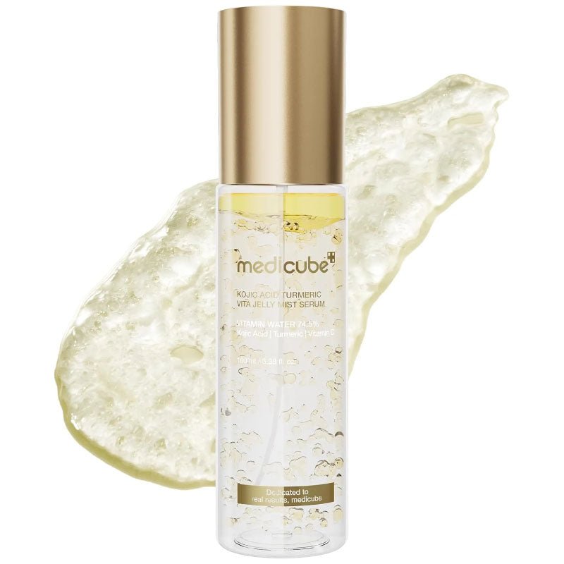 Buy Medicube Kojic Acid Turmeric Vita Jelly Mist Serum 100ml at Lila Beauty - Korean and Japanese Beauty Skincare and Makeup Cosmetics