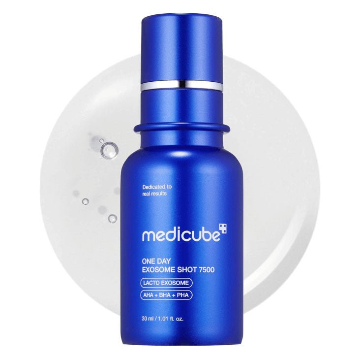 Buy Medicube One Day Exosome Shot Pore Ampoule 7500 30ml at Lila Beauty - Korean and Japanese Beauty Skincare and Makeup Cosmetics