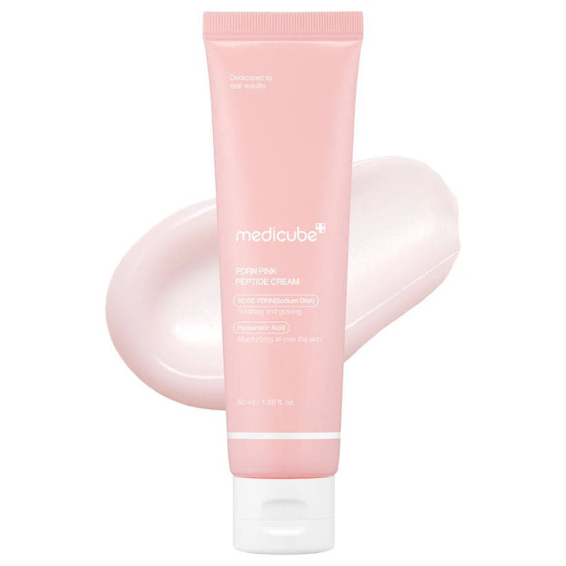 Buy Medicube PDRN Pink Peptide Cream 50ml at Lila Beauty - Korean and Japanese Beauty Skincare and Makeup Cosmetics